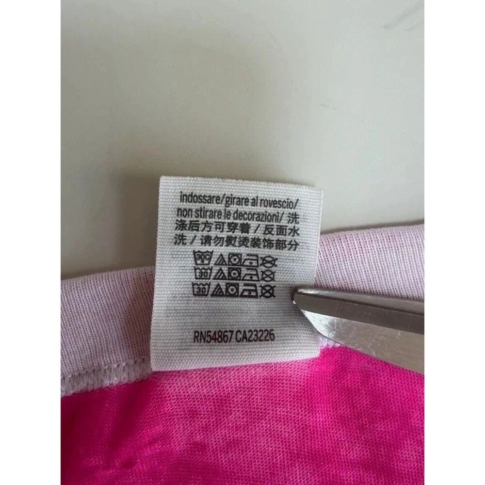 Victoria’s Secret PINK Barbie pink tshirt, super cute, flawed XS - Picture 3 of 10